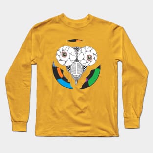 Hatched Long Sleeve T-Shirt